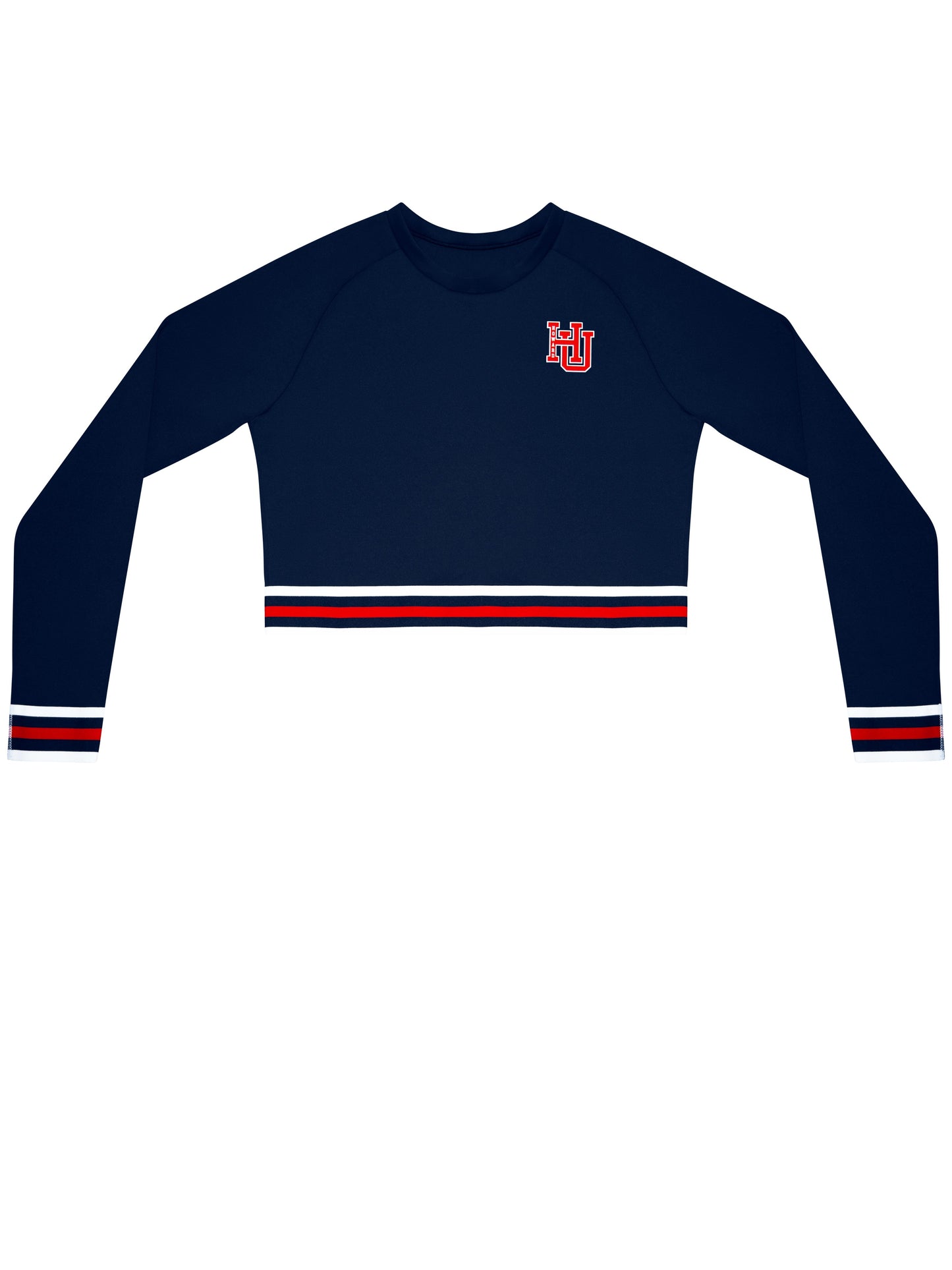 Howard University Heritage Crop Top - Athletic Collegiate Wear